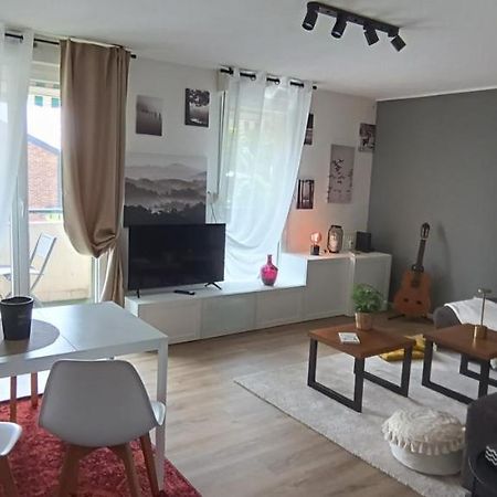 Stylish 1-Bedroom Flat With Beautiful Terrace , For A Cosy Retreat สตราสบูร์ก ภายนอก รูปภาพ