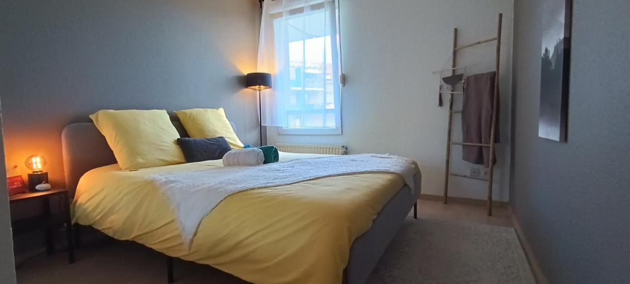 Stylish 1-Bedroom Flat With Beautiful Terrace , For A Cosy Retreat สตราสบูร์ก ภายนอก รูปภาพ